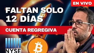 BITCOIN Y BOLSA  FALTAN SOLO 12 DÍAS PARA EL HALVING  COMIENZA LA CUENTA REGRESIVA 08ABR2024 [upl. by Anahsar]