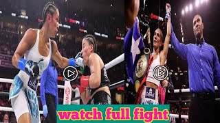 Amanda Serrano vs Katie Taylor Live Full Fight 2022  serrano vs taylor full fight card [upl. by Naehs]