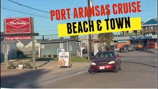 Port Aransas Beach amp Town Cruise [upl. by Nairbo268]