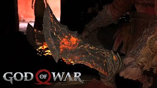 God of War 4  Kratos Gets Blades of Chaos 1080p 60FPS [upl. by Stevena]