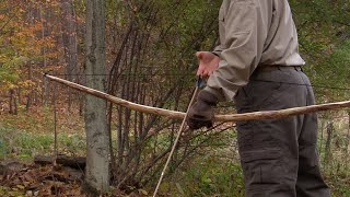 How to Build a Survival Bow  Instructional Video Sample [upl. by Denna]