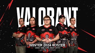 WE ARE SO BACK  Valorant 2024 Winter Roster [upl. by Palocz]