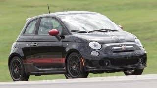 2013 Fiat 500 Abarth  2013 Lightning Lap  LL1 Class  CAR and DRIVER [upl. by Bertelli70]