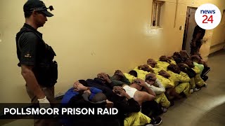 WATCH New correctional facility recruits raid Pollsmoor prison cells [upl. by Rendrag573]