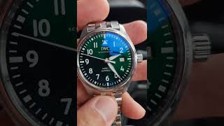 IWC MARK XX  Green Dial The best green dial on the market topgun flieger iwcpilot iwcwatches [upl. by Carrelli705]