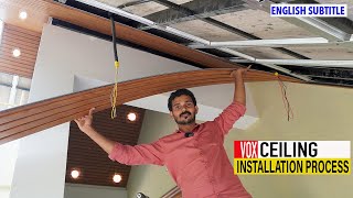 How to Install VOX Ceilings  VOX Wooden Ceiling for European Truss House  Exterior Ceiling [upl. by Booth971]