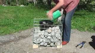 How to build a gabion planter in 6 mins [upl. by Luz508]