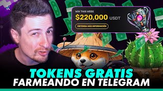 ✅ LA NUEVA TENDENCIA ✅ ¿Cómo CONSEGUIR CRIPTOMONEDAS GRATIS con TELEGRAM [upl. by Manthei]