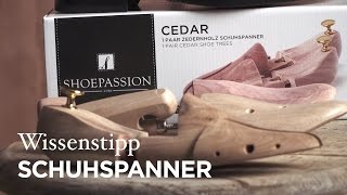 Wissenstipp Schuhspanner [upl. by Arhaz]