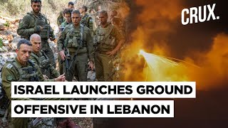 IDF Backed By Airpower Artillery Enters Lebanon  US Sends Troops To Mideast Calls For Ceasefire [upl. by Wilen]