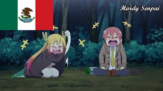 Tohru y Kobayashi se conocen  Kobayashisan Chi no Maid Dragon  Español latino [upl. by Adlin74]