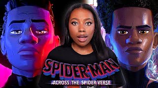 I Watched SPIDERMAN ACROSS THE SPIDERVERSE For The First Time And That Plot Twist Had Me GAGGED [upl. by Bria391]