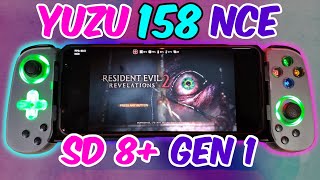 Yuzu Emulator Android Resident Evil Revelations 2  SD 8 Gen 1  ROG 6  BSP D7  YUZU NCE 158 [upl. by Olivann]