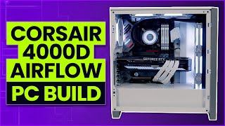 Corsair 4000D Airflow PC Build  i9 11900K amp RTX 3080 [upl. by Tooley]