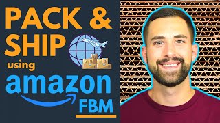 How To Fulfill amp Ship Your First Amazon FBM Order  BEGINNER TUTORIAL [upl. by Ajna128]