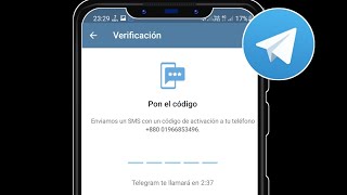 Código de verificación de telegram no recibido  Problema resuelto 2024 [upl. by Yenaj795]