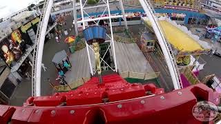 Pirate Ship  Bottons Pleasure Beach  On Ride POV 1080p [upl. by Nelhsa910]