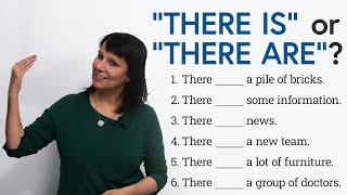 Confusing English Grammar “THERE IS” or “THERE ARE” [upl. by Naira]