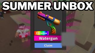 🔴UNBOXING THE SUMMER BOX GODLY MM2 LIVE [upl. by Nannoc]