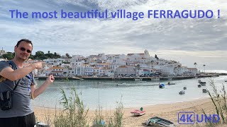 Driving in QUARTEIRA Algarve Portugal one of the most famous beaches of Portugal 52021 HD [upl. by Sandi]