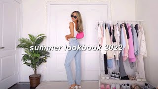 SUMMER LOOKBOOK 2022 ☀️ casual amp trendy outfits [upl. by Jessamyn]