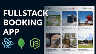 Build a Fullstack Booking App using MERN mongo express react node [upl. by Abran]