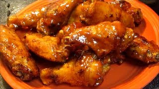 How To Make Honey Mustard Wings  Chicken Wing Recipe [upl. by Rimhsak162]