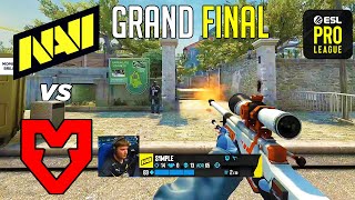 THE LAST CSGO GRAND FINAL  NaVi vs MOUZ  HIGHLIGHTS  ESL Pro League S18 l CSGO [upl. by Atolrac]