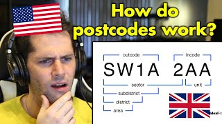 American Reacts to Why UK Postcodes Are Better [upl. by Hguh692]