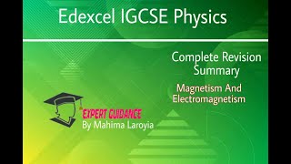 Magnetism and Electromagnetism Edexcel IGCSE Physics Complete Revision Summary [upl. by Croix]