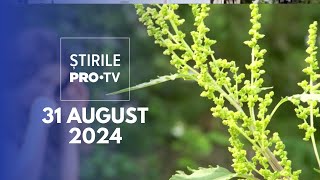 Știrile PRO TV  31 August 2024 [upl. by Silva]