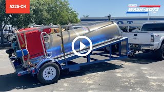 Washing an AMAZON Van at ARCO Truck Wash CA [upl. by Francene]