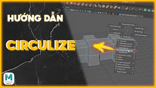 Tự Học 3D Online  Circularize  Hướng dẫn Maya cơ bản maya [upl. by Platto]