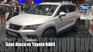 Seat Ateca 2016 vs Toyota RAV4 2016 [upl. by Darnok]