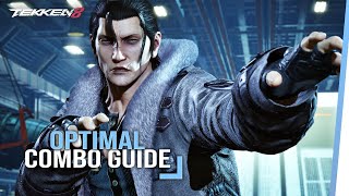 DRAGUNOV Optimal Combo Guide  TEKKEN 8 [upl. by Tristas136]