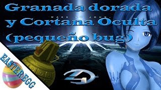 Halo 4  Granada Dorada y Cortana Oculta Easter Eggs [upl. by Lounge]