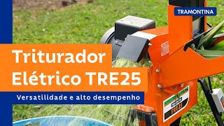 Conheça o triturador elétrico TRE25  Tramontina [upl. by Harutek684]