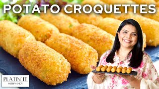 The PERFECT Potato Croquette Recipe [upl. by Auberta]