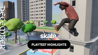 skate Insider Playtest Highlights December 2023  skate [upl. by Wilfred]