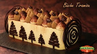 ❅ Recette de Bûche de Noël Tiramisu ❅ [upl. by Koziara956]