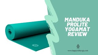 Manduka PROlite Yogamat review  Yogamat kopen  Happy with Yoga [upl. by Thurstan949]