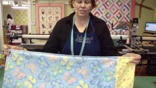 Make an Easy Tube Pillow Case with Jenny Doan of Missouri Star Instructional Video [upl. by Aerua47]