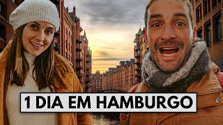 HAMBURGO EM 1 DIA  Travel and Share Viajando pela Alemanha [upl. by England]