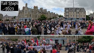 The Tall Ships Parade that brought an island to life Shetland Islands 2023 with POV service [upl. by Berner133]