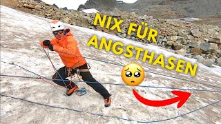 Lebensnotwendig Spaltenbergung am Gletscher mit der Losen Rolle  Tutorial [upl. by Shaefer]