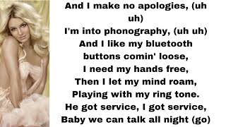 Britney Spears  Phonography lyrics [upl. by Imer]