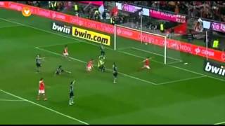 Benfica 2 1 Sporting Bwin Cup 02 03 2011 Golos com Relato Cardozo Javi Garcia [upl. by Meletius]