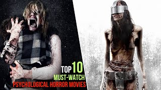 Top 10 MustWatch Psychological Horror Movies [upl. by Forcier]