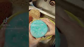 Sponge squeezing ASMR Rinse 🧽🫧🦋✨ [upl. by Chisholm]