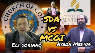 Eli soriano vs Pastor Nyron Medina debateMCGI vs Seventh day Adventist Church [upl. by Lundgren668]